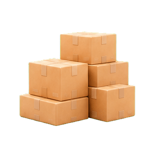A stack of parcels