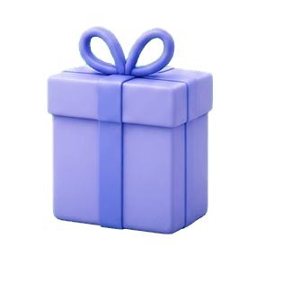 A wrapped gift