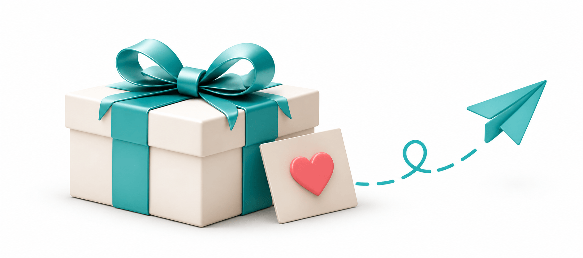 A wrapped present ready for direct delivery