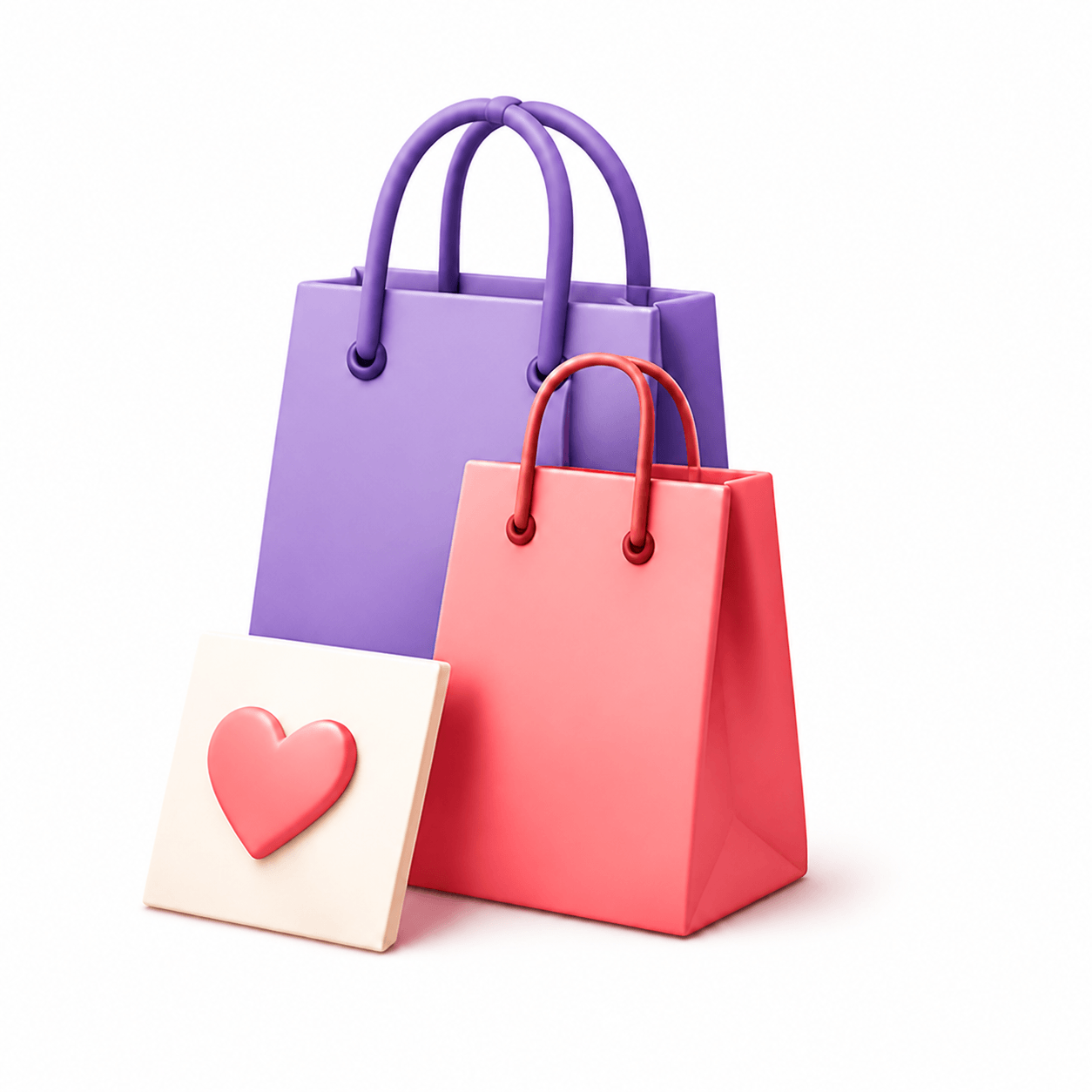 Shopping bags for a Buy For Me order